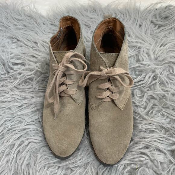 5/$30 Susina Lace Up Wedge Booties - Picture 2 of 7